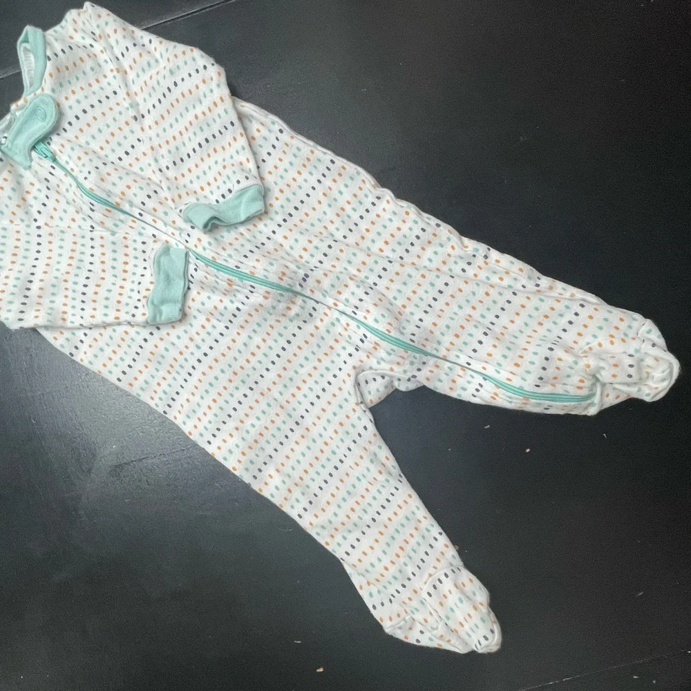 Baby Boy Bundle 3-6 months longsleeve  one piece sleepers